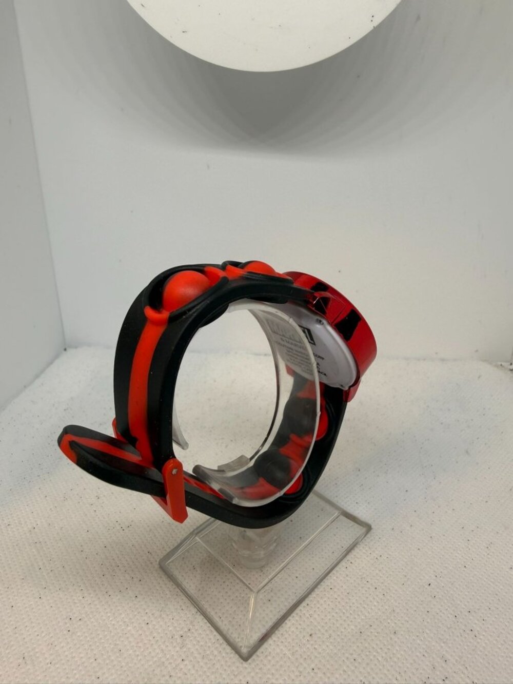 Accutime Marvel Spider-Man Kids Digital LCD Watch Red Black Popper Strap - Picture 7 of 12